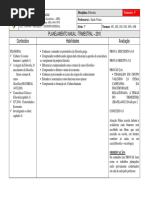 Planejamento FILOSOFIA 1ANO 2010