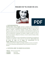 Análisis Literario de Ana Frank
