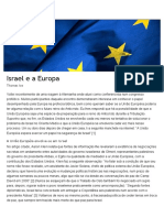 Israel e a Europa _ Chamada