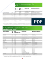 FDA - Approved Drugs for Oral - Non- Lactanting Cattle