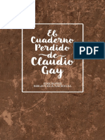 El Cuaderno Perdido de Claudio Gay 