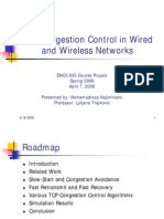 TCP Congestion Control in Wired and Wireless Networks