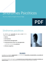 Síndromes Psicóticos