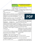 Cuadro Comparativo Contrato Laboral - Prestacion de Servicio