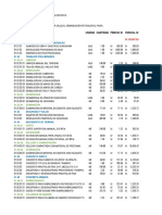 Partidas de Almacén