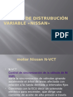 Distribucion Variable Nissan