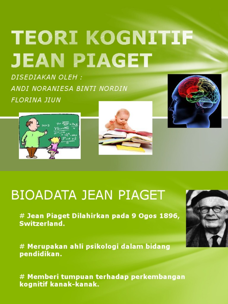 Teori Kognitif Jean Piaget