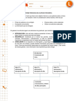 Estrtura T, Info 5° Basico