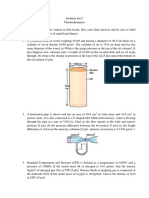 Thermodynamics Problem Set 3