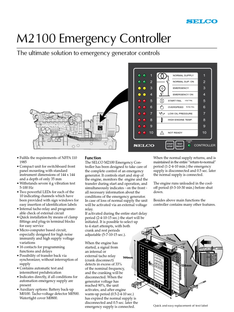 M2100 | PDF | Relay | Light Emitting Diode