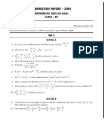 Maths 2008