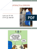 Technical Artifacts & Errors Guide