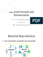 Bacterial Growth and Enumeration PDF