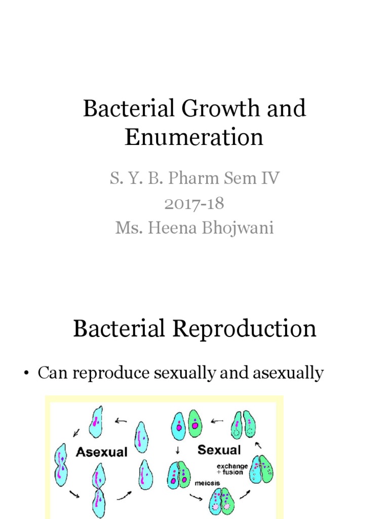 Bacterial Growth and Enumeration Methods | PDF | Colony Forming Unit ...