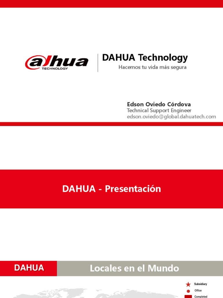 Soluciones de Seguridad DAHUA Technology | PDF | De igual a igual ...
