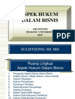 PERTEMUAN 1 Pengantar Aspek Hukum Dalam Bisnis