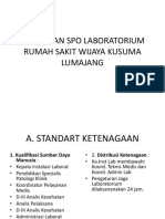 Ringkasan Spo Laboratorium Rumah Sakit Wijaya Kusuma Lumajang