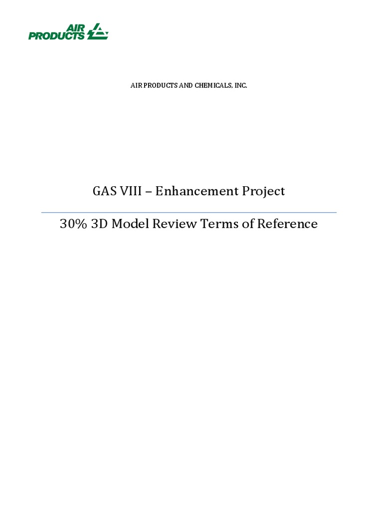 30% 3D Model Review Guidelines | PDF | Valve | Pipe (Fluid Conveyance)