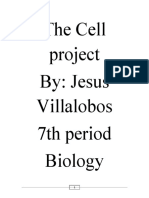 The Cell Project By: Jesus Villalobos 7th Period Biology