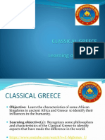 Classical Greece 8th 2018