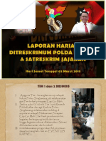 Laphar Ditreskrimum & Satreskrim TGL 2 Maret 18