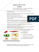 Ch-5: The Fundamental Unit of Life Class-Ix Science