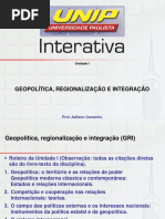 Slides Geopolítica Unidade I