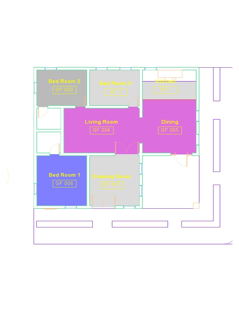 Project3 - Floor Plan - Level 1-Model | PDF