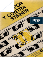 DIAZ, Carlos, Por y contra Stirner, ZERO-ZYX, 1975