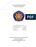 Makalah Ekonomi Teknik Cpital Investment