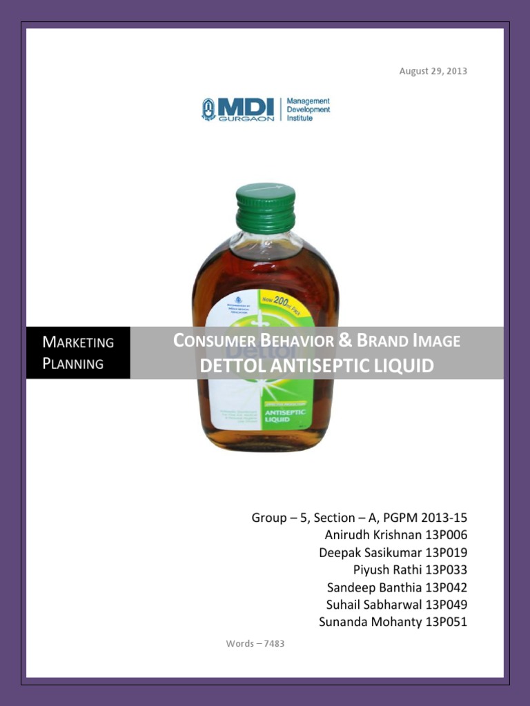 Dettol: Consumer Behavior & Brand Loyalty | PDF | Brand | Consumer ...