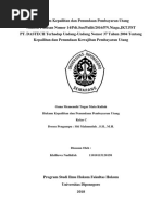 Download Analisis Putusan Nomor 14PdtSusPailit2016PNNiagaJKTPST  PT DASTECH Terhadap Undang-Undang Nomor 37 Tahun 2004 Tentang Kepailitan dan Penundaan Kewajiban Pembayaran Utang by Khilluwa Nadhifah SN375284850 doc pdf