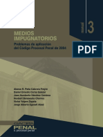 MEDIOS IMPUGNATORIOS Problemas de Aplicacion Del NCPP 2004 PDF