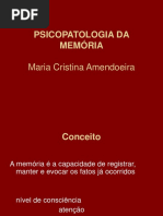 PSICOPATOLOGIA DA MEMÓRIA.ppt