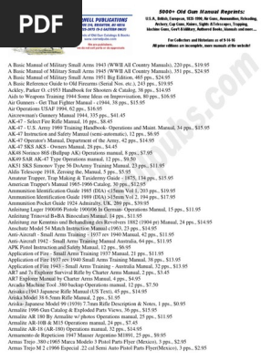 Manual Catalog