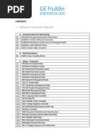 1 Software / Instruction Manuals: A. Communications & Networking