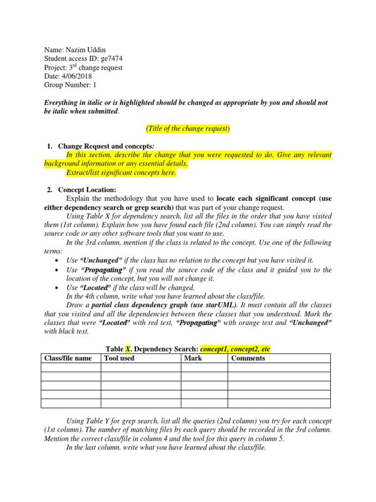 Report Format | Computer Engineering | Information Technology Management
