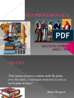 Educatia Profesionala Ppt