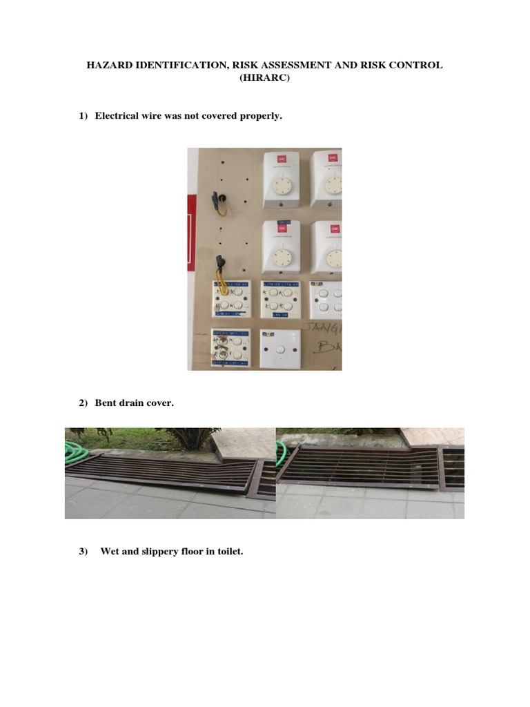 HIRARC: Identified Hazards and Risks | PDF | Young Adult