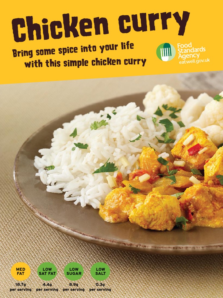 Chickencurry PDF | PDF | Cooking, Food & Wine | Wellness