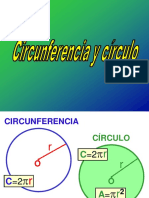 Circunferencia y Circulo