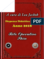 Rito Operativo Shin Di Lea Jackob Per I Casti 2018 Dipensa Didattica N 4°