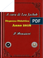 I Pensieri di Lea jackob  per I Casti 2018  Dipensa didattica n 5°