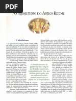 Cap. 25. O Absolutismo e o Antigo Regime. p. 246-253