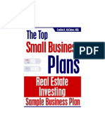 Real Estate Investment Business Plan PDF