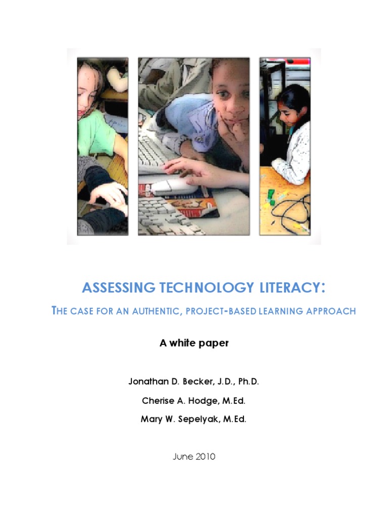 Project-Based Learning for Tech Literacy | PDF | Project Based Learning ...