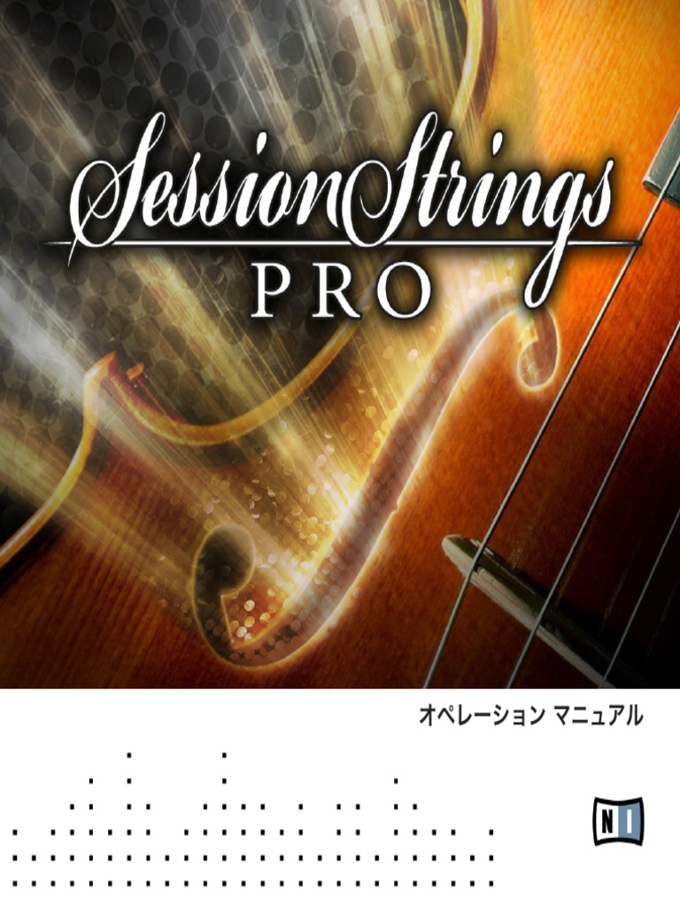 Session Strings Pro Manual Japanese PDF | PDF