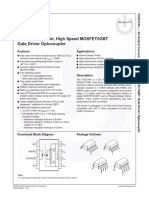 FOD3184 Opto Mosfet, Igbt