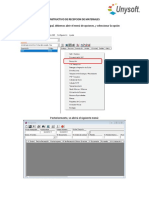 Instructivo de Recepcion de Materiales PDF