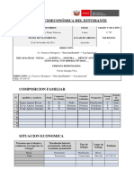 3 Ficha Socioeconómica Del Estudiante